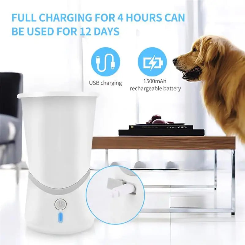 Fur-Bulous Automatic Paw Cleaner Cup for Dogs
