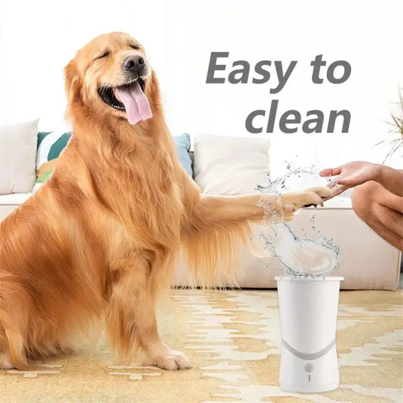 Fur-Bulous Automatic Paw Cleaner Cup for Dogs