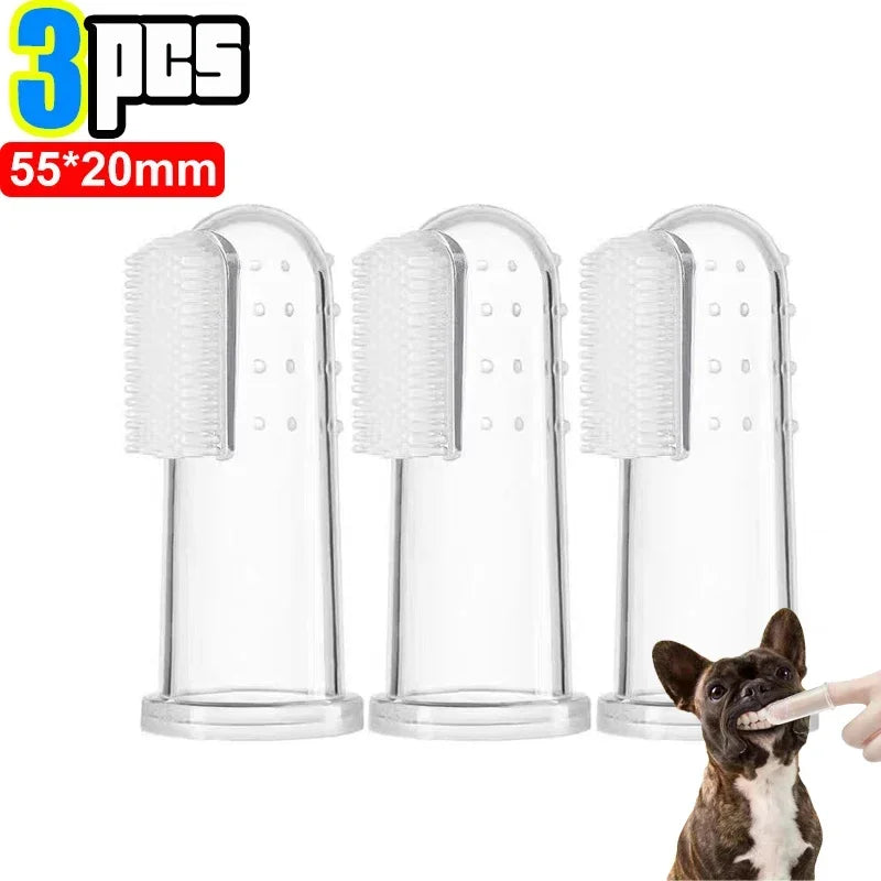 Finger Fresh Silicone Pet Toothbrush