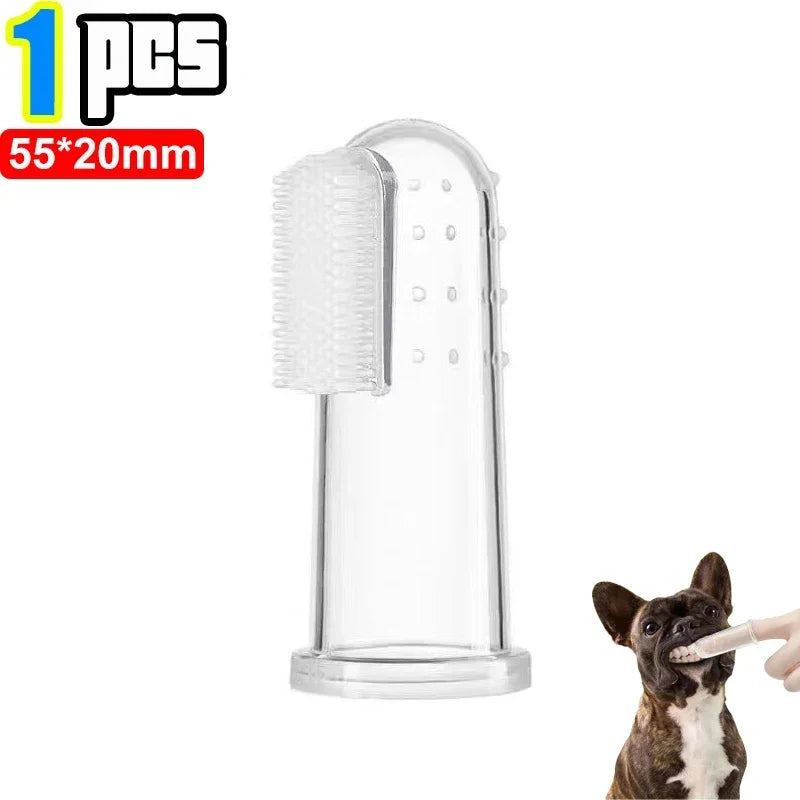 Finger Fresh Silicone Pet Toothbrush