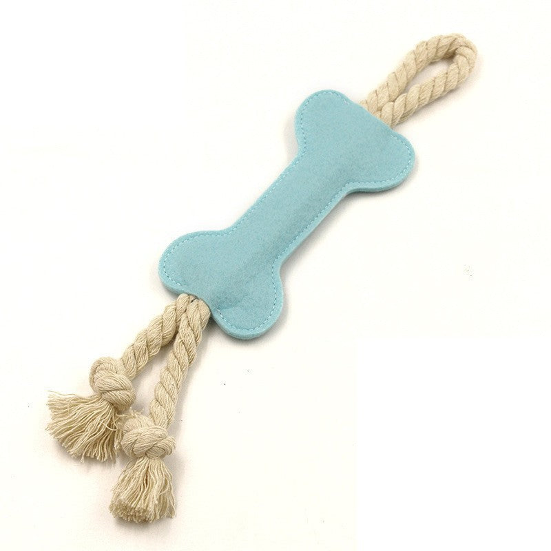 Bony-Fide Fun: Felt Molar Chew Toy